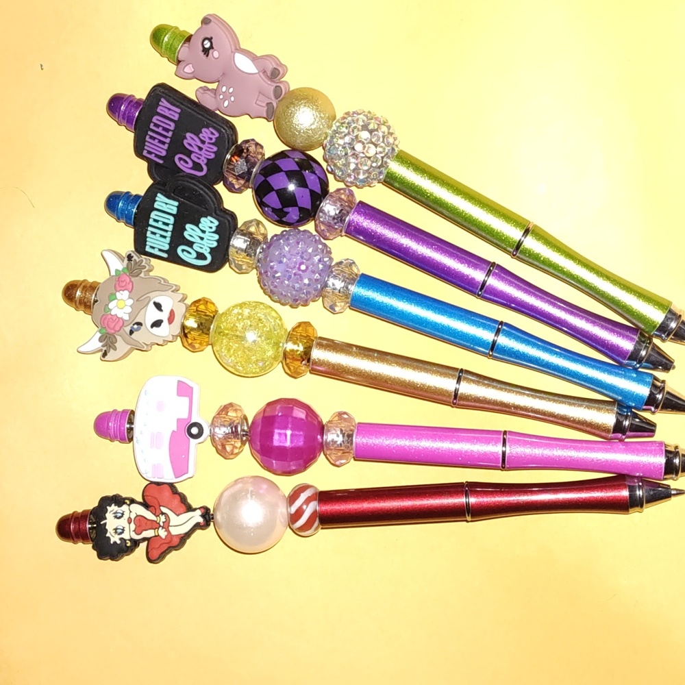 Metal "Fashionista" handmade pens